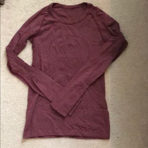 Lululemon Swiftly Tech Long Sleeve Top